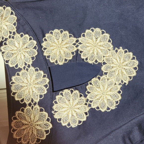 LILY PULITZER NAVY FLORAL DRESS 4 - Picture 9 of 9